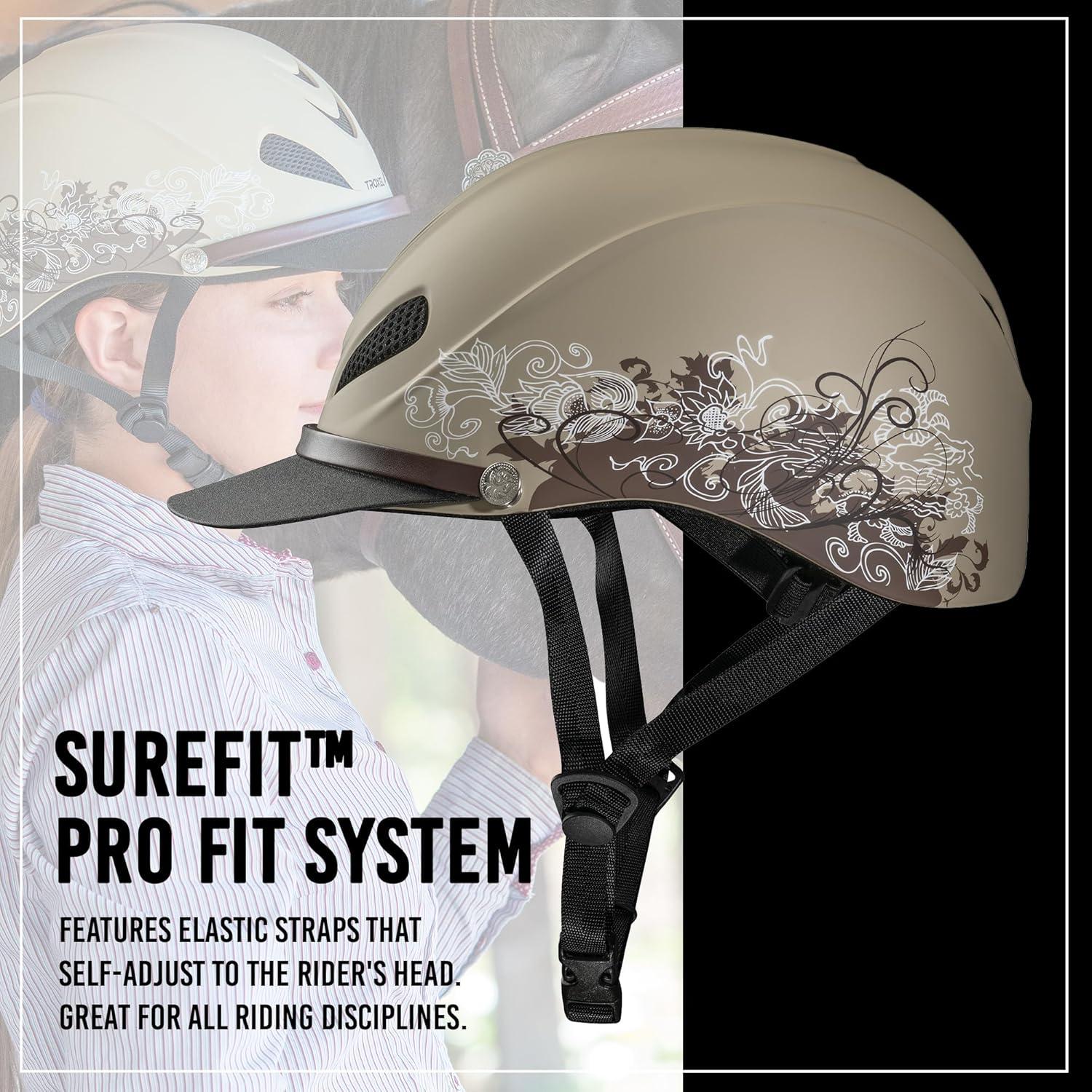 imageTroxel Black Duratec Dakota HelmetTraildust