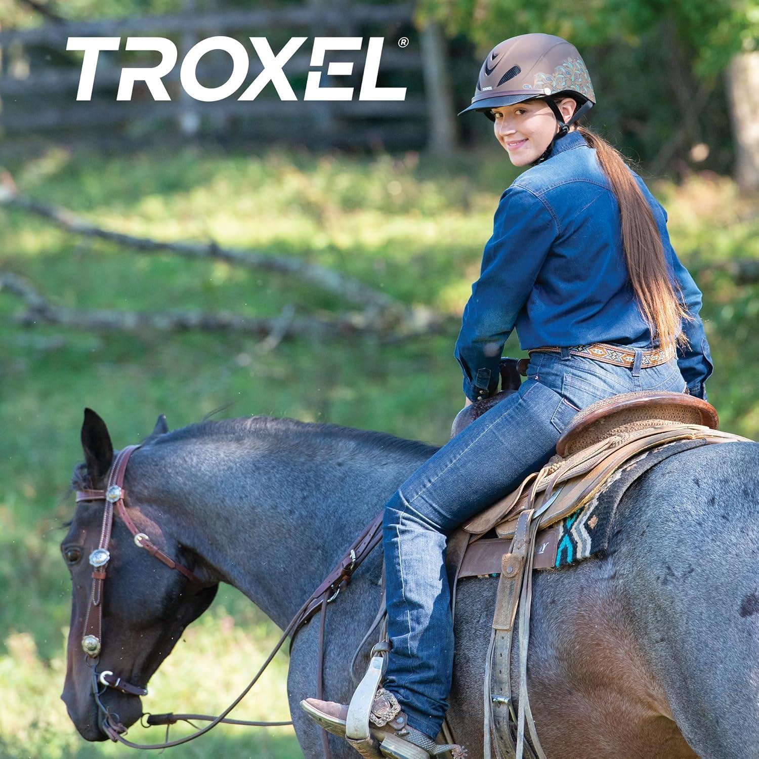 imageTroxel Black Duratec Dakota HelmetTurquoise Paisley