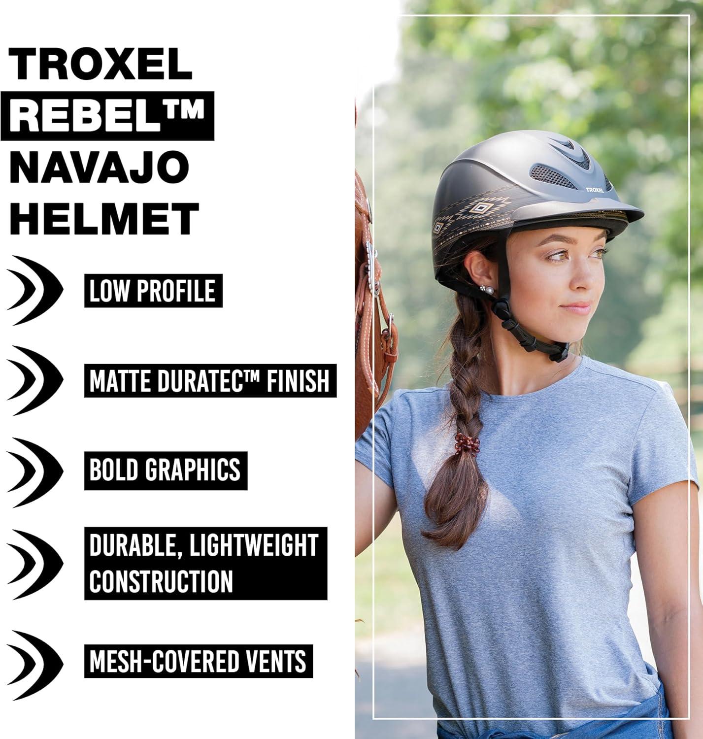 imageTroxel Rebel Navajo Riding HelmetNavajo