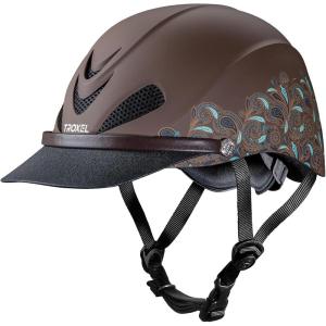 Troxel Black Duratec Dakota Helmet(Turquoise Paisley)
