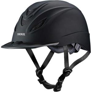 Troxel Performance Headgear Intrepid Indigo Riding Helmet(Black)