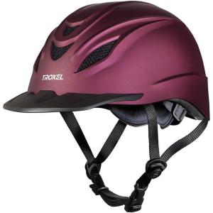 Troxel Performance Headgear Intrepid Indigo Riding Helmet(Mulberry)