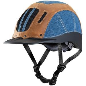 Troxel Sierra Horseback Riding Helmet, Denim, Large (7 1/4-7 3/8)