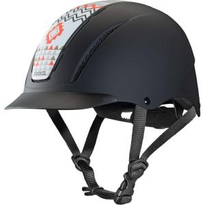 Troxel Spirit Crimson Aztec Riding Helmet Crimson MED